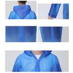 Adult Waterproof Hooded Raincoat for Men