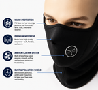 Breathable Bike Balaclava Face Cover