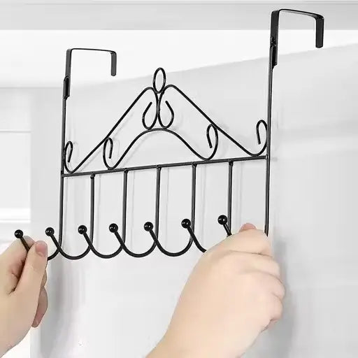 Wall Hanging Hook Over Door – 7 Hooks