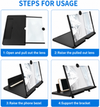 8-Inch HD Mobile Screen Magnifier