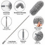 Extendable Microfiber Feather Duster