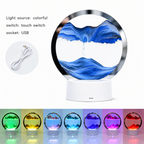 5 Color Light Moving Sand Art Picture (1 Pc)