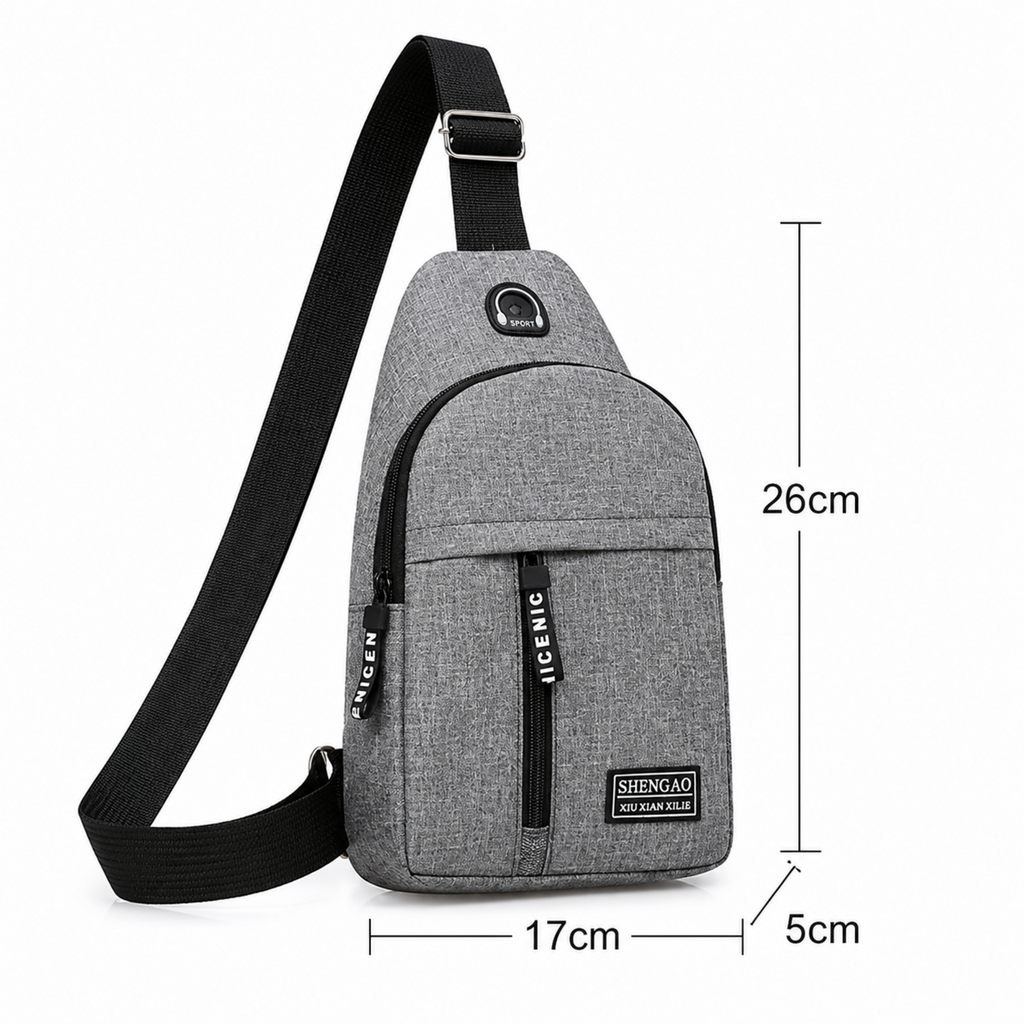 Waterproof Crossbody Sling Travel Bag