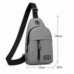 Waterproof Crossbody Sling Travel Bag