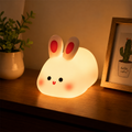 Cute Rabbit Silicone Rechargeable Night Light