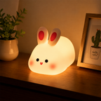 Cute Rabbit Silicone Rechargeable Night Light