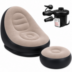 Inflatable Lounge Sofa With Footrest
