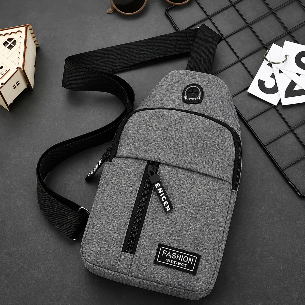 Waterproof Crossbody Sling Travel Bag