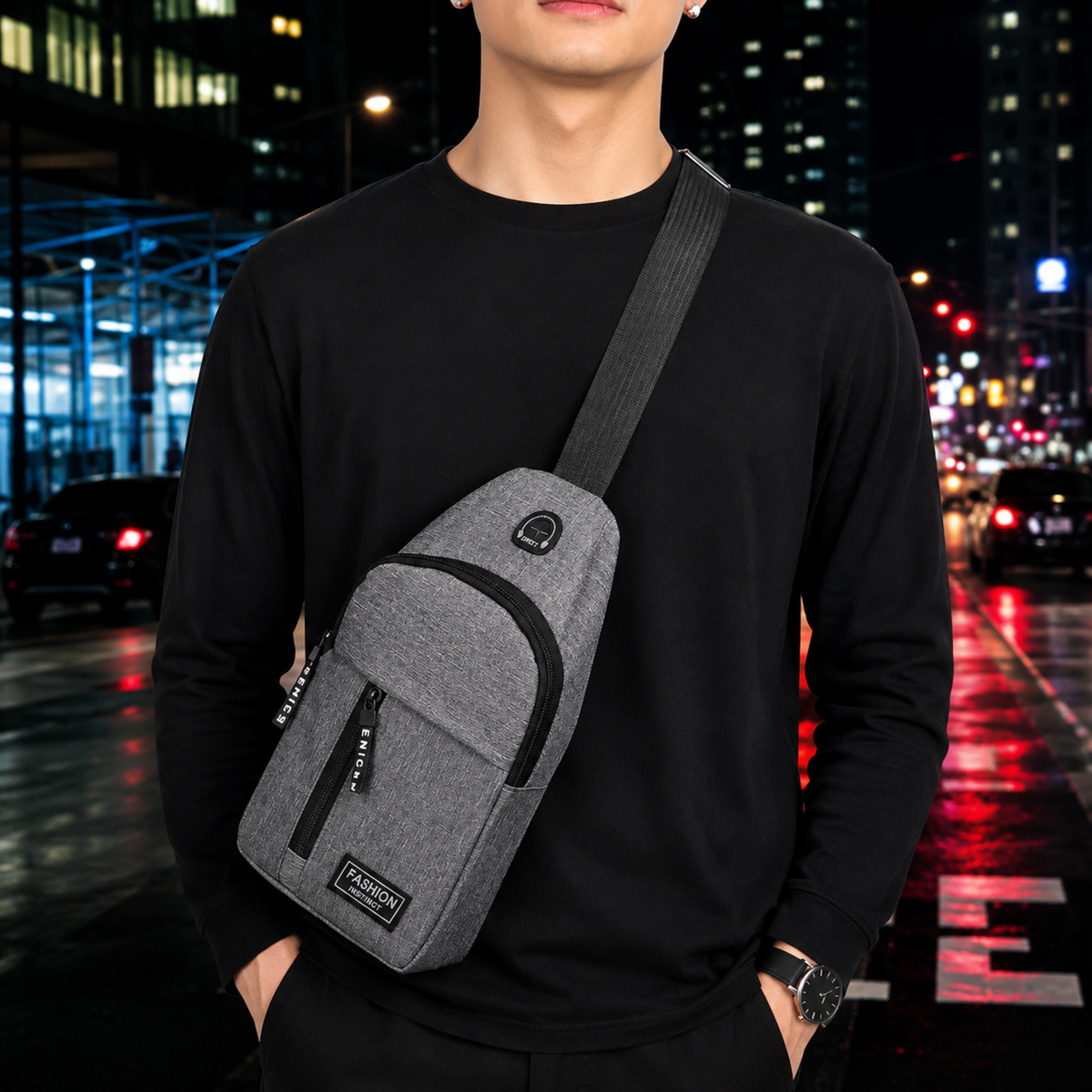Waterproof Crossbody Sling Travel Bag