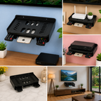 Wall Mount Router Storage Shelf