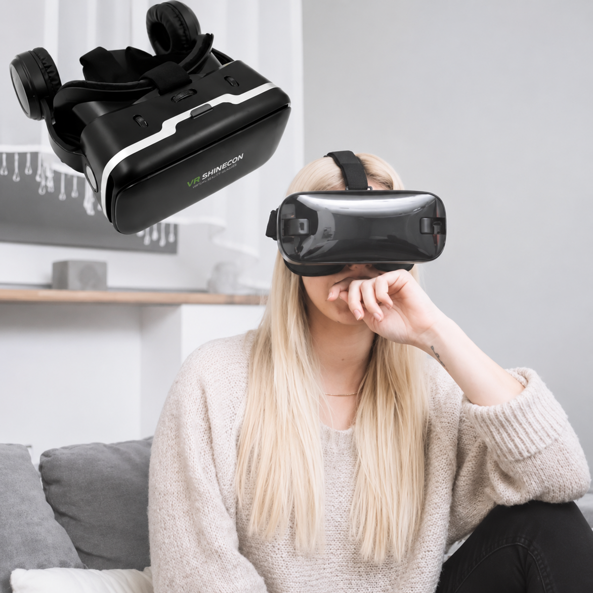 3D Virtual Reality Headset Glasses