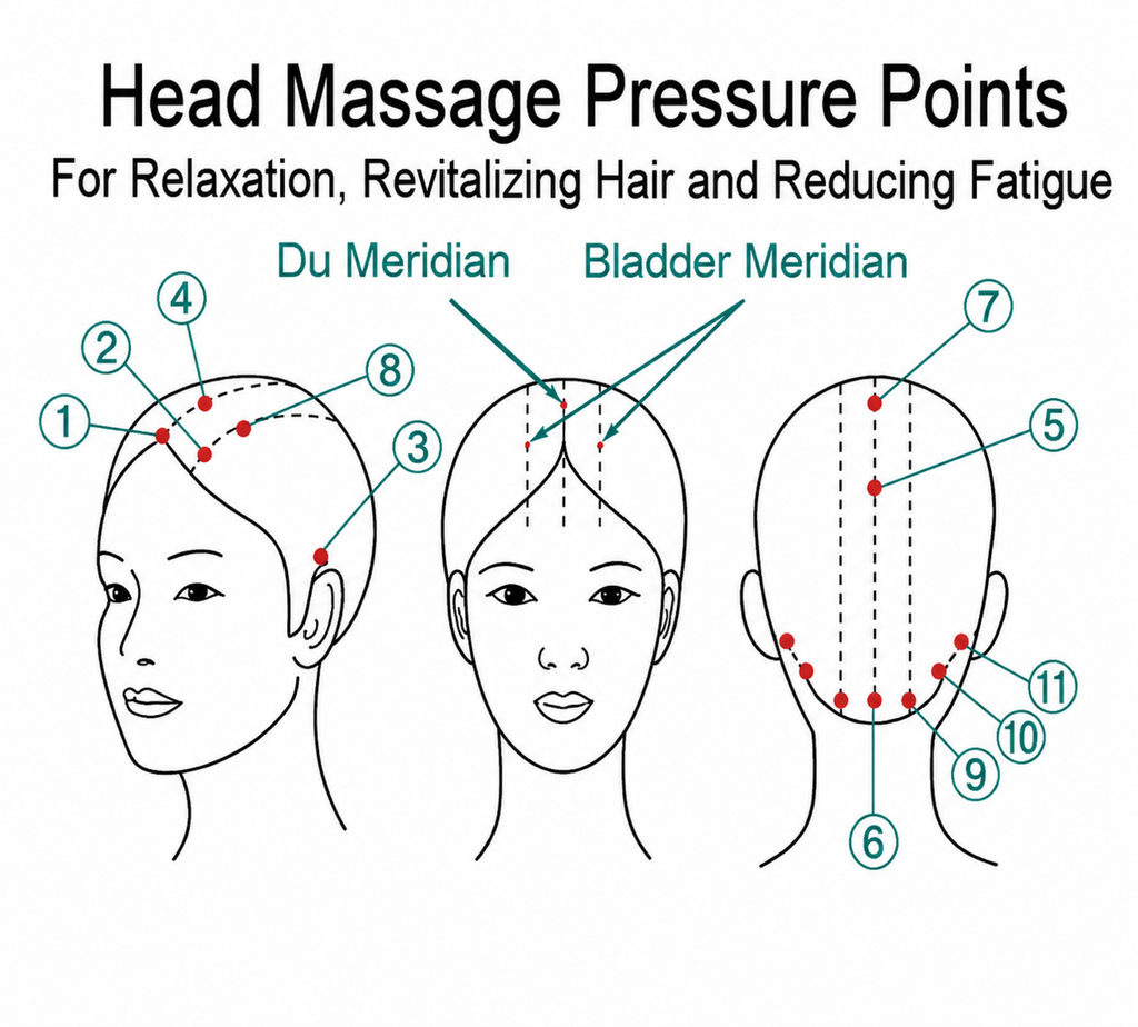 Manual Scalp Head Massage Tool
