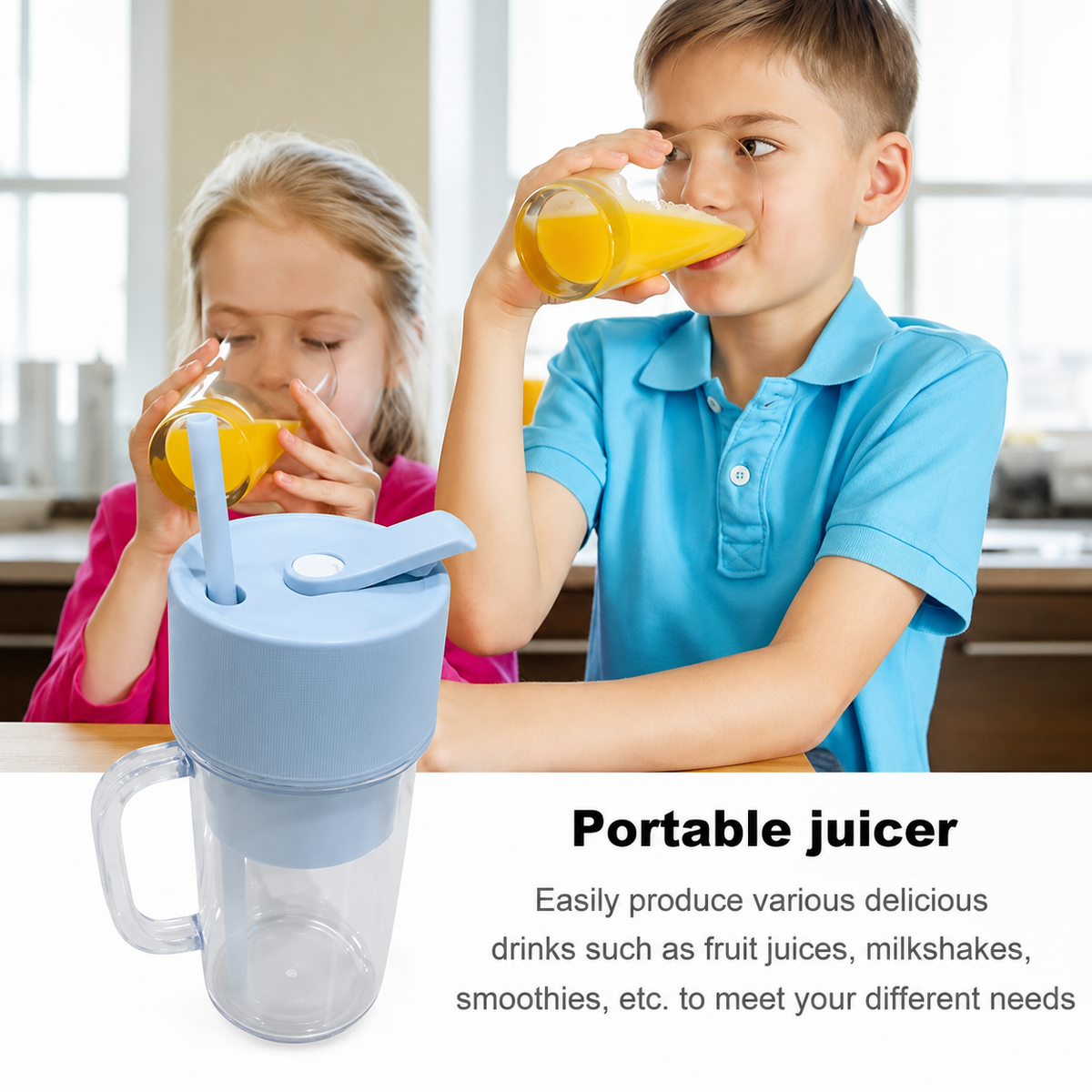 420ML USB Rechargeable Portable Blender