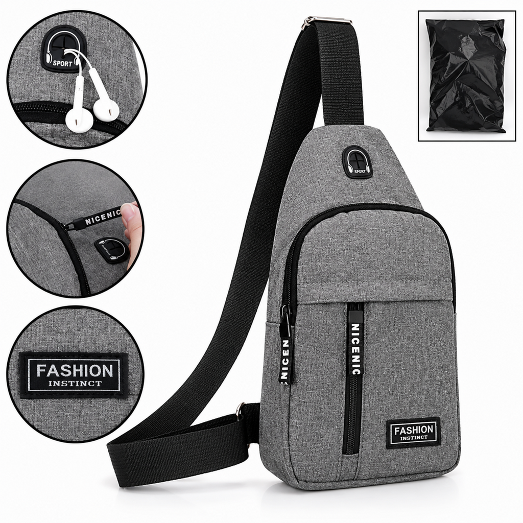 Waterproof Crossbody Sling Travel Bag