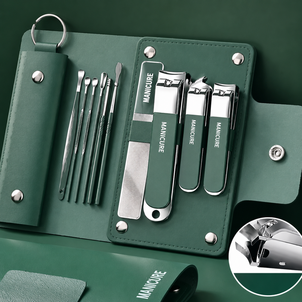 10 In 1 Manicure Grooming Kit