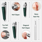 10 In 1 Manicure Grooming Kit