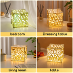 3D Tulip Infinity Mirror Lamp
