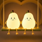 Cute Pear Silicone Night Lamp