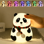 Cute Silicone Panda LED Night Lamp
