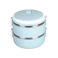 Multi-Layer Stainless Steel Hot Lunch Box - Insulated Tiffin for School & Office